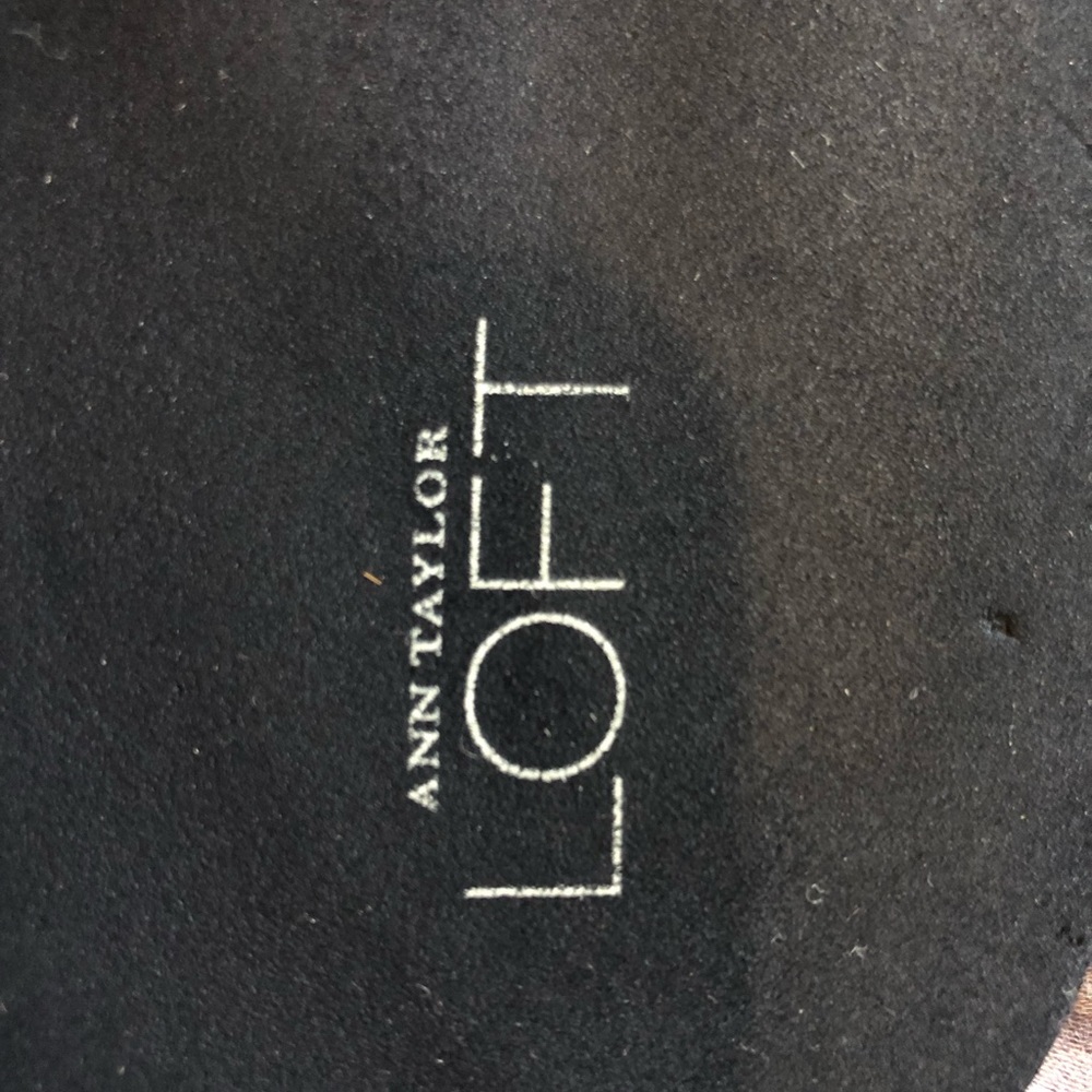 Blue and striped LOFT thick flip flop - Picture 2 of 4